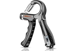 Boldfit Adjustable Hand Grip Strengthener, Hand Gripper With Counter for Men & Women for Gym Workout Hand Exercise Equipment 