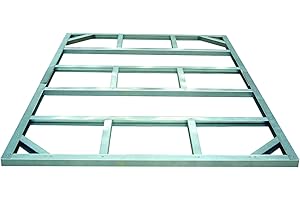 TEPRO Duramax - Estructura de suelo para caseta - Colossus y Hércules - Metal - gris - 10 x 8