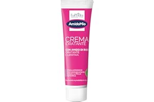 Euphidra - AmidoMio Crema Idratante con Amido di Riso e Acido Ialuronico, per un'Idratazione Profonda della Pelle, Texture Leggera, Azione Lenitiva e Rinfrescante, Flacone 50ml, Packaging May Vary