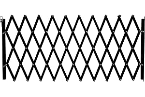 NORDLINGER Pro - Barrière Animaux Extensible 60 à 230 cm - Noir - Bois 100% FSC