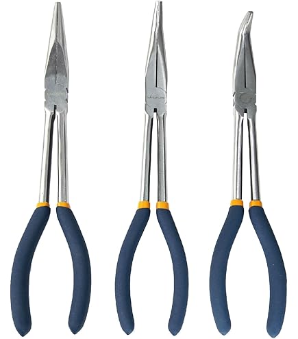 ESD Needle Nose Pliers 130 Mm Short Straight Jaws With No 4211 HS