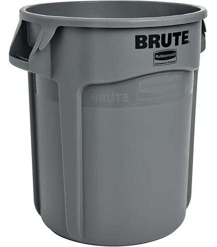 Produktbild von Rubbermaid Brute Snap On Deckel – Grau, Passend Für Eckige Behälter