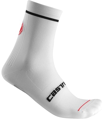 Castelli Arenberg Gel 2 Gants Vélo - Maximum Confort & Absorption Chocs, Noir/Blanc XXL