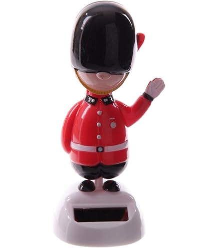 Kikkerland KK1603 Chien Solaire Elroy Marron - Figurine Amusante à Énergie Solaire