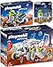 Produktbild PLAYMOBIL® Space 3er Set 9489 9491 9492 Mars-Erkundungsfahrzeug + Trike + Astronaut und Roboter