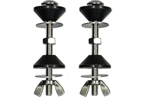 DCJWQ 2 Pcs Toilet Cistern Seal, Toilet Seal Ring, Close Coupled Toilets Cistern Kit Washer for Toilets Close Coupled Kit 74mm M6 Bolt