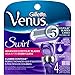 Gillette Venus Swirl Women's Razor Handle with 1 Razor with 7 Blade Refill