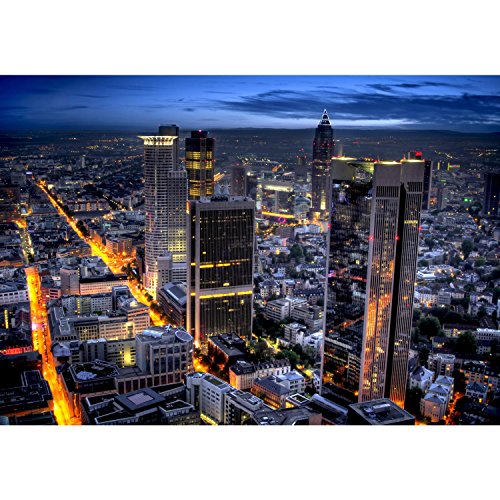 Fototapete Frankfurt am Main 352 x 250 cm – Vliestapete – Wandtapete – Vlies Phototapete – Wand – Wandbilder XXL – !!! 100% MADE IN GERMANY !!! Runa Tapete 9038011b - 6