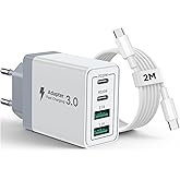 USB C Charger iPhone Fast Charging 40W Type C Charger and USB C Cable 2M | for iPhone 17 16 15 Pro Max Plus Air, Samsung S26