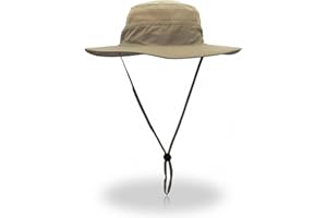 ULALAZA Sombrero de sol para hombres/mujeres, protección solar al aire libre ancho