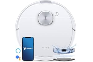 ECOVACS DEEBOT N10 Robot Vacuum Cleaner with Mop 4300Pa (300 min, 4300 sqft, TrueMapping 2.0 dToF Laser Navigation, Carpet Detection, Precise Customized Cleaning, Multi-floor Mapping, No-go Zones)