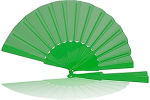 HOUSY Ventaglio da Borsetta Portatile - Ventagli Colorati Eleganti per Matrimoni, Viaggi e Mare