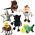 The Puppet Company - Finger Puppets - Nursery Rhymes Set of 6 PC002040 Brown