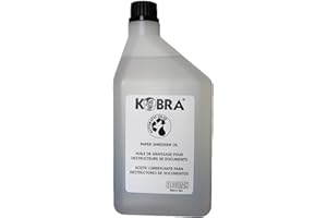KOBRA Olio lubrificante per Oliatore Automatico AO/ACCU-FLOW scatola da 4 flaconi, 1 lt (Scatola da 4 flaconi)