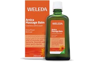 Weleda Arnica Massage Balm, Bruising & Swelling, Rheumatic & Muscular Pain, Traditional Herbal Remedy, Natural & Organic, Vegan, 200 ml