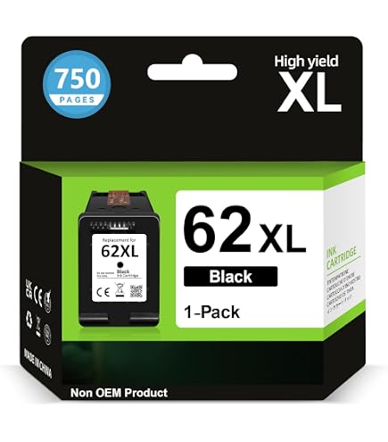 thumbnail image 2 of Combo Pack: Black & Tri-Color Ink Cartridges Replacement For HP Printers (60XL, 61XL, 63XL, 65XL, 62XL Compatible) 2 of 4