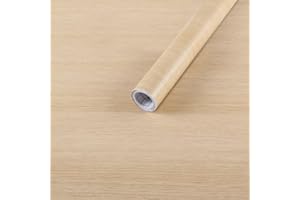 ARTHOME WALL DECOR Arthome Oak Wood 42cmx305cm Peel and Stick Contact Paper Self-Adhesive Wall Paper, Decorative Vinyl Film for Countertop, Cabinets, Shelf, Drawer Liner,Easy to Clean Removable Wall Covering