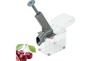 Dénoyauteur de cerises Thiru Premium - grande capacité de dénoyautage - pour cerises fraîches, en conserve, surgelées - avec protection anti-éclaboussures - Made in Germany