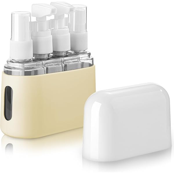 Kit Bottiglie Da Viaggio In Silicone - 8 Pezzi Per Shampoo, Crema E Lozioni - Foto 12