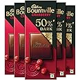 Cadbury Bournville Cranberry 50% Dark Chocolate Bar, 78 gram (Pack of 5)