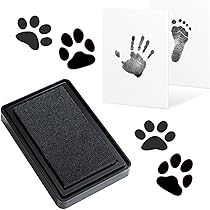 Kit Impronta Zampa Per Cane E Gatto - Cornice Con Foto E Impronta In Argilla, Regalo Per Ricordo Animali - Foto 12