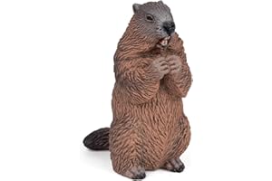 Papo - Figurine animal - Marmotte, Curiosité de la Faune Montagnarde, Jouet enfant dès 3 Ans - Sensibilisation à la Vie Animale et Cycles Naturels