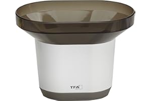 TFA Dostmann Regensender View, 30.3802.02, mit Funk-Übertragung, kompatibel mit WLAN Wetterstationen 35.8000.01 | 35.8001.01 | 35.8002.01 | 35.8003.01, weiß