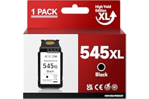 NEIBER 545 czarny wkład atramentowy, ATOPINK PG-545XL 545XL PG-545 zamiennik do Canon 545 wkłady atramentowe, do Pixma TS3150 TS3350 TS3355 TS3100 TS205, TR4550 TR4551, iP2850, MX495, MG2950 MG3050 MG2500