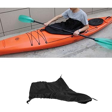 Paraspruzzi Universale Per Canoa E Kayak Fenteer - Copertura Anti Schizzi In Nylon - Foto 5