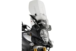 givi af3105 windschild airflow compatible with suzuki dl 1000 v-strom 2017 2018 2019 m mototopgun