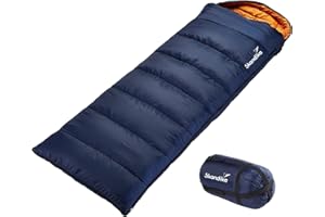 Skandika Schlafsack Iceland (RV Links) - Saco de Dormir Rectangular para Acampada