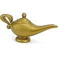 Skeleteen Arabian Genie Oil Lamp - Aladdin's Gold Magic Genie Lamp Costume Accessory - 1 Piece