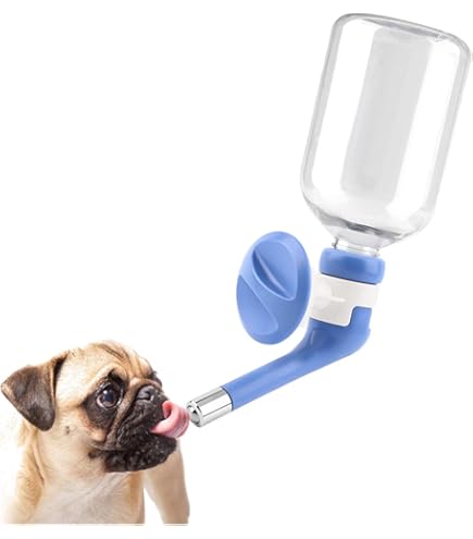 Abbeveratoio Automatico Per Animali Domestici - Distributore Acqua Sospeso 700ml Per Cani, Gatti, Conigli - Foto 10