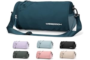 SZSYCN Kleine Turnbeutel für Frauen Mehrfarbige Turnbeutel für Männer wasserdichte Trainingstasche Mini Seesack Süße leichte Carryon Sporttasche Badetaschen für Schwimmer mit nassen Kleiderfächern