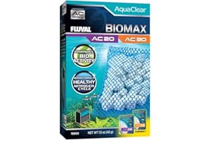 BioMax para Filtro Mochila para Acuario Fluval AquaClear AC20/AC30, 1 pc
