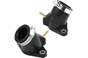 ‎WAI DANIE Wai Danie 2Pcs Vergaser Ansaugung Vergaser Schnittstelle Luft Joint Boot Connector Adapter,Ansaugkrümmer Halterung Boot,Kompatibel mit Yamaha XVS650,V-Star,4TR-13586-01-00, 4TR-13596-01-00