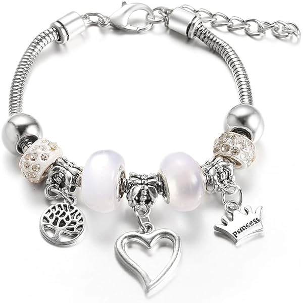 Bracciale Con Ciondolo In Argento Sterling - Foto 6