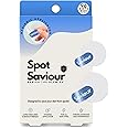 SPOT SAVIOUR Pimple Patches - Acne Patches with Hygienic Applicator | New Acne Treatment | Dermatologically Approved For All Skin Types | Vegan & Cruelty-Free | Ultra-Thin | Pack of 96 dots, 2 sizes