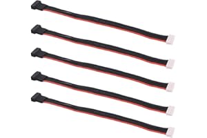 OliRC 5pcs JST-XH 5S 20cm 22awg Lipo Balance de Fil Extension Silicone Câble Conduire pour RC Batterie Chargeur(C135-5)