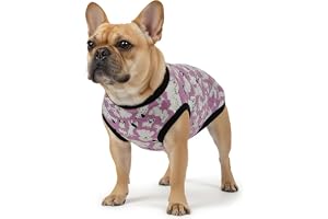 Picckola International (Size - 22 Inch, Design - Mini Dog Pink) Dog Winter Clothes Sweater Winter Outfits Sweatshirt for Medium Dogs