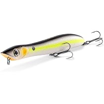 Goerpn Sea Fishing Lures,125mm 17.5g Bass Lures,Pike-Shape Fishing Lures