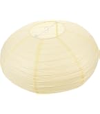 Paralume In Carta Di Riso Ovale 40 Cm - Stile Cinese/Giapponese, Per Lampade A Sospensione, Decorazione Casa E Feste