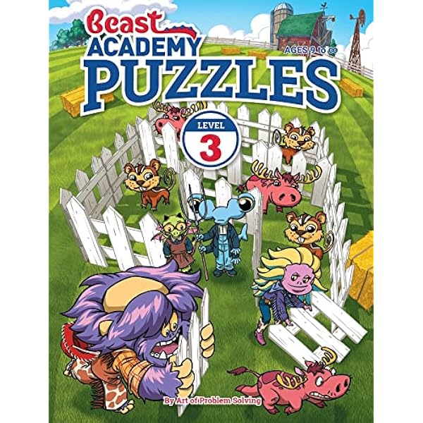 Art of Problem Solving Beast Academy 3A and 3B and 3C and 3D Guide