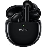 realme Buds Air PRO RMA210 Cuffie Wireless, Bluetooth 5.0, Cancellazione Attiva del Rumore Fino a 35 Db, Black
