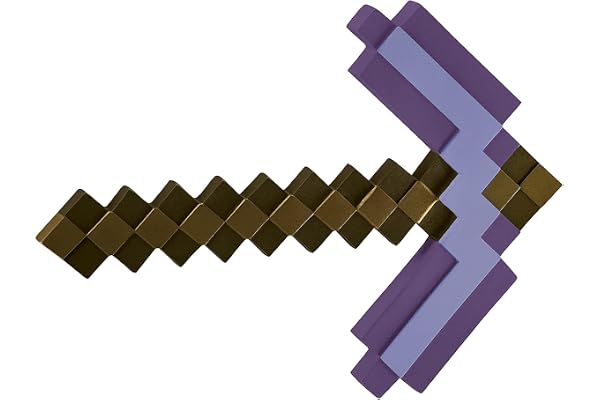 Minecraft | Förhäxat Hacka Leksak 48 cm | Maskeradtillbehör | Officiell Licens | Rolig Leksak för Utklädnad