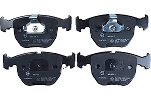 AutoMentum AM21486.3 Juego de Pastillas de Freno, juego de 4 para BMW 5 (E39) 1995-2003 Eje delantero y otros vehiculos