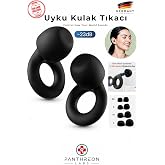 Uyku Kulak Tıkacı | 23 dB G&uuml;r&uuml;lt&uuml; Azaltıcı | Derin Odaklanma &amp; Uyku | 4 Farklı Boyut | Panthreon&trade;
