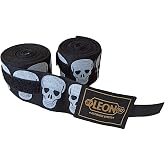 Leon Big Skulls Kuru Kafa 5 Metre Boks Bandajı