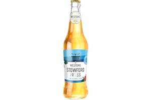 Stowford Press Low Alcohol Cider 8 x 500ml Glass Bottles, 0.5% ABV - 100% Locally Sourced Apples | Notes of Crisp, Ripe Apple & Honey with a Bittersweet Finish