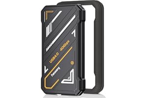 fanxiang 1TB Portable External SSD, Up to 3800 MB/s. External Solid State Drive, High-Speed Data Transfer, Works with PlayStation, Xbox, PC and Mac, USB 4.0 40Gbps Type-C